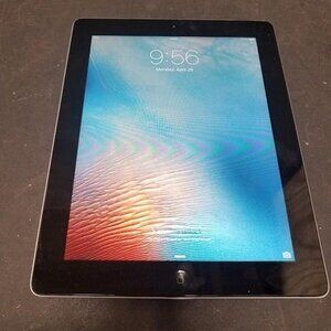 PARTS ONLY Apple iPad 2 A1395 Silver 16GB 9.7' IPS LCD Screen WiFi Tablet